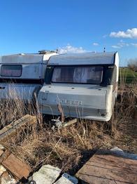 Bürstner och Soliger husvagn Bortskänkes