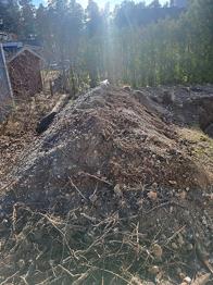 Fyllnadsmassor bortskänkes