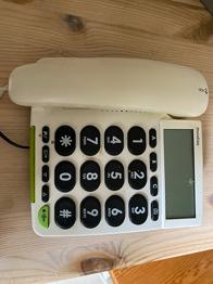 Hemtelefon i gott skick bortskänkes