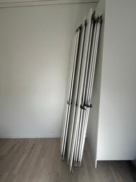 Fronter högskåp HTH garderob vit 9st