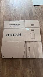 7st flyttkartonger bortskänkes