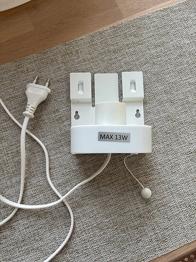 Vägglampa Månalg IKEA utan skärm