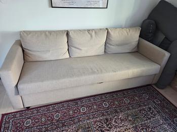 3-sits bäddsoffa Friheten IKEA bortskänkes