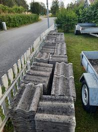 Takpannor bortskänkes