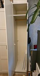 Garderob skänkes