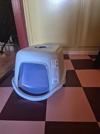 Ovandel till trixie kattlåda bortskänkes