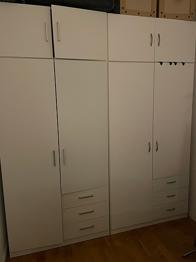Garderober bortskänkes