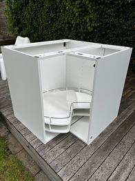 Ikea hörnskåp bänk