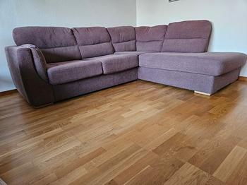 Soffa med divan - bortskänkes