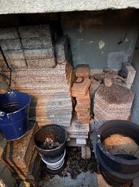 Blandad sten bortskänkes