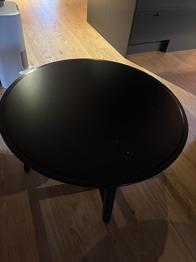 Soffbord svart bortskänkes