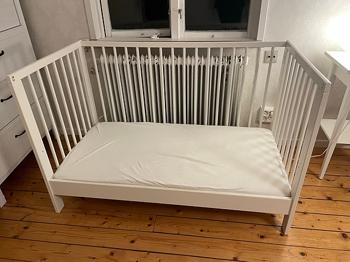 IKEA Gulliver spjälsäng vit 60x120 cm