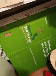 15 Flyttkartonger Bortskänkes