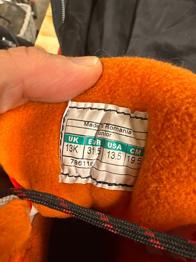 Salomon Skidpjäxor storlek 31,5 cm, silver och orange