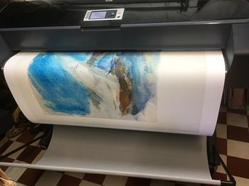 HP DesignJet Z3200 storformat skrivare bortskänkes