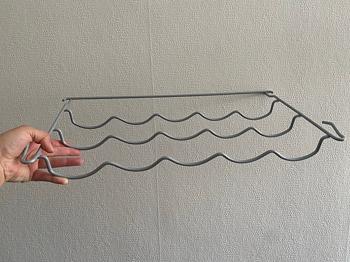 Bortskänkes flaskställ