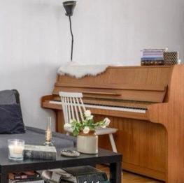 Piano bortskänkes