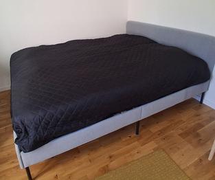 BORTSKÄNKES sängram 160 Ikeas SLATTUM