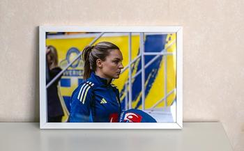 Inramad affisch på Johanna Rytting Kaneryd