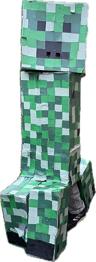 Minecraft Creeper utklädnad barn storlek 120cm-140 cm