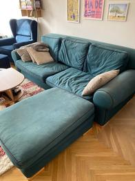 Soffa bortskänkes