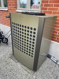 IVT optimera 900 luft/vattenvärmepump utomhusdel med styrbord