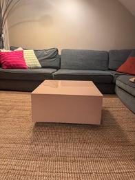 Soffbord i glas HK Living bortskänkes