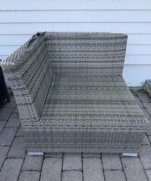 Utemöbel i konstrotting -  Hörn del