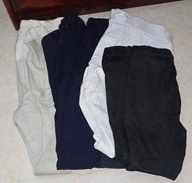 Ridbyxor bortskänkes i 84, S, 40, 134