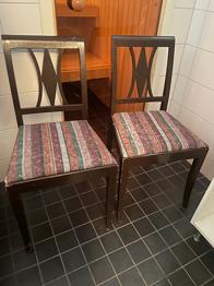 Stolar och skåp bortskänkes