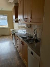 Ugn, diskmaskin, rostfri diskbänk, köksfläkt och kök bortskänkes!