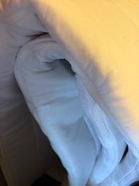 IKEA bäddmadrass vit