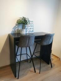 Bord med 2 stolar bortskänkes