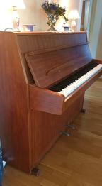 Piano bortskänkes