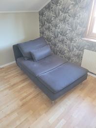 Söderhamn Divan, schäslong, fåtölj säljes
