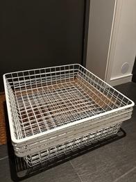 IKEA ALTARLIDEN trådback 60x62 vit