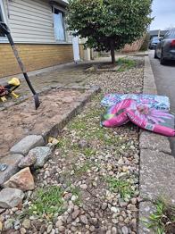 Trädgårdssten rabattsten