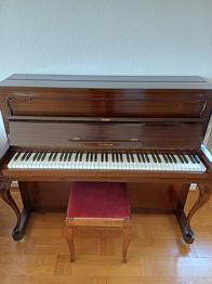 Piano bortskänkes