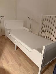 Bortskänkes: Utdragbar växasäng Sundvik från IKEA