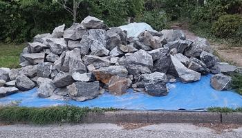 Sprängsten bortskänkes