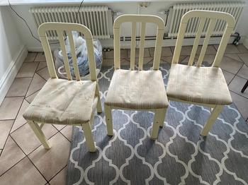 3 stolar bortskänkes