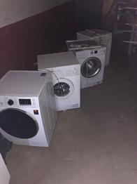 Samsung frontmatad tvättmaskin vit