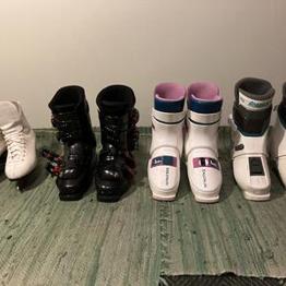 Konståkningsskridskor och slalompjäxor