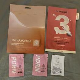 Korean Beauty sheetmasks, ögonkräm, cleansing oil