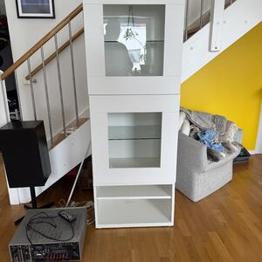Bestå IKEA vitrinskåp