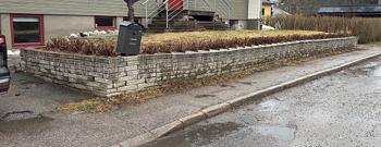 Stenmur block/ knäcksten