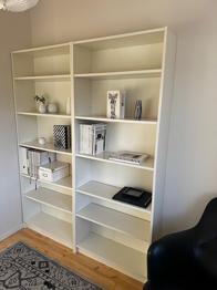 Skänkes Billy bokhylla i fint skick 80cm