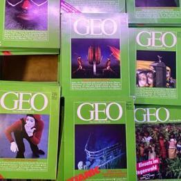 GEO, 1980-90 tal. Hela årgångar
