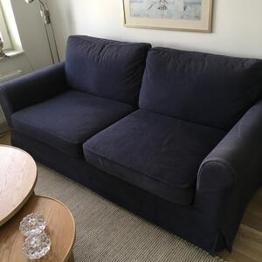Blå Soffa