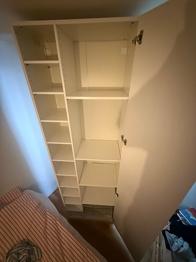 Garderob bortskänkes